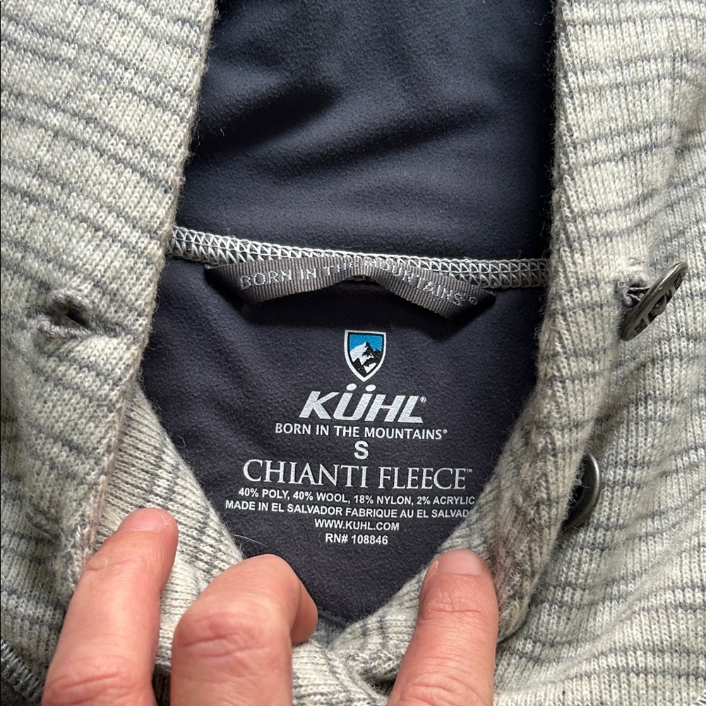 Kuhl Chianti Fleece Sweater - Gray woman’s